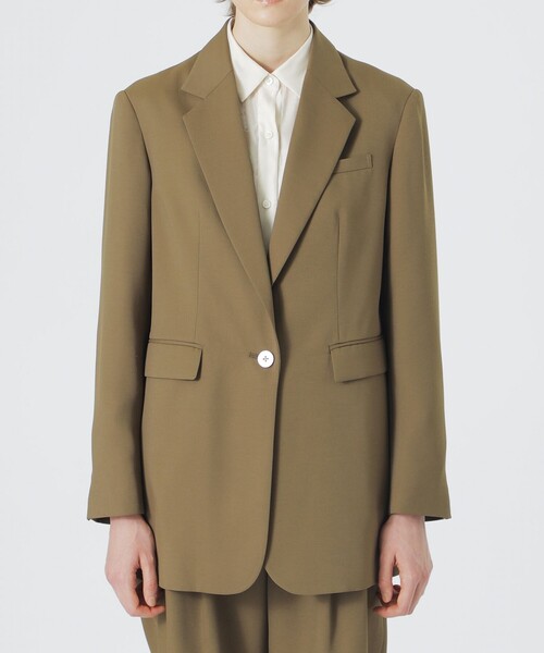 LOVELESS（ラブレス）の「クリアツイルジャケット（テーラードジャケット・レディース・ブラウン系その他3/ブラック/ブルー系その他4・34/36）」の11枚目の写真