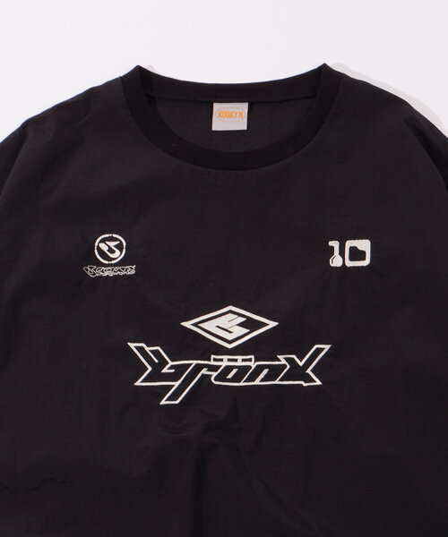 セール】【UNISEX/ユニセックス】BRONXナイロンゲームシャツ（T
