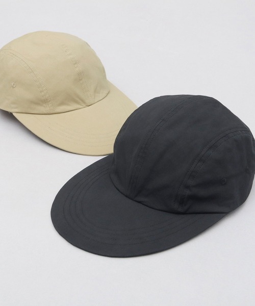 コットンツイル 4パネル ロングバイザーキャップ（キャップ