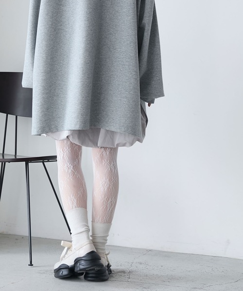 forksy.（フォルクシー）の「【forksy.】ボリュームソール サテンリボン バレエスニーカー（バレエシューズ・レディース・オフホワイト/ブラック系/ブラック系1・S/M/L/LL）」の14枚目の写真