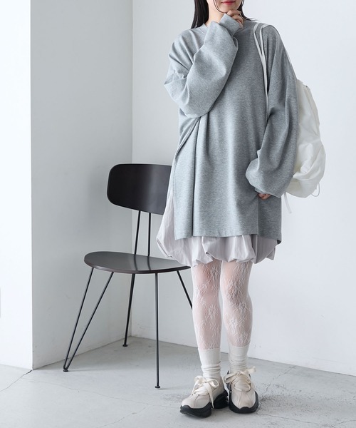 forksy.（フォルクシー）の「【forksy.】ボリュームソール サテンリボン バレエスニーカー（バレエシューズ・レディース・オフホワイト/ブラック系/ブラック系1・S/M/L/LL）」の15枚目の写真