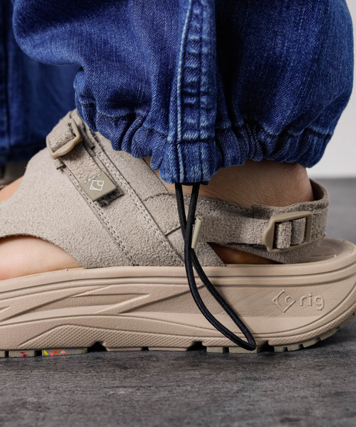 Lee（リー）の「【Lee/リー】フリーサイズ リラックスワイドカーゴパンツ FLeeasy CARGO)/フリージー/ユニセックス（カーゴパンツ・メンズ・インディゴブルー/ブラック/カーキ/ダークネイビー・フリー）」の14枚目の写真