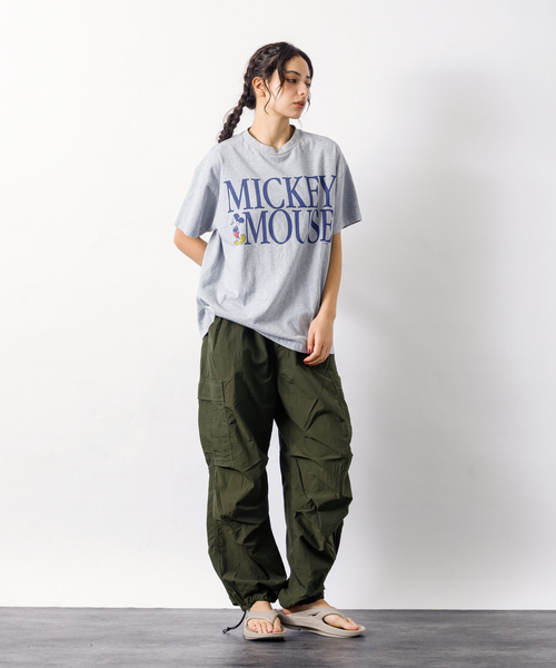 新品・未使用品　Lee/リー　FLEEASY CARGO PANTS Lee/リー】フリーサイズ リラックスワイドカーゴパンツ FLeeasy