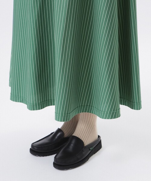 BEAMS BOY（ビームスボーイ）の「カット ツイル マキシ ワンピース（ワンピース・レディース・グリーン/ブルー/ブラック・1/2）」の20枚目の写真