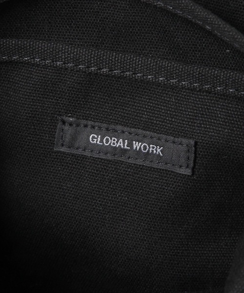 GLOBAL WORK（グローバルワーク）の「3ROOM2WAYキャンバストート/286161（トートバッグ・レディース・ブラウン/アイボリー/ブラウン系その他/ブラック/ピンク・ONE SIZE）」の15枚目の写真
