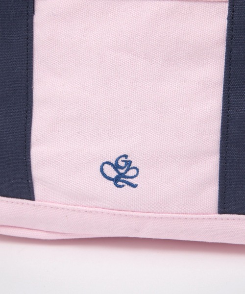 GLOBAL WORK（グローバルワーク）の「3ROOM2WAYキャンバストート/286161（トートバッグ・レディース・ブラウン/アイボリー/ブラウン系その他/ブラック/ピンク・ONE SIZE）」の10枚目の写真