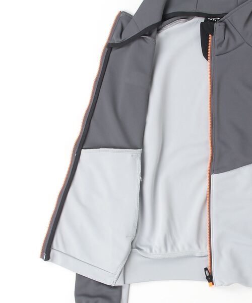 OAKLEY(オークリー)の「オークリー Ytr Tech Jersey Jacket 8.0 / JACKET ジャケット/ジャージ /キッズ・ユース /OAKLEY(ブルゾン・キッズ・グレー/ブラック・S/XS/M/L)」の6枚目の写真