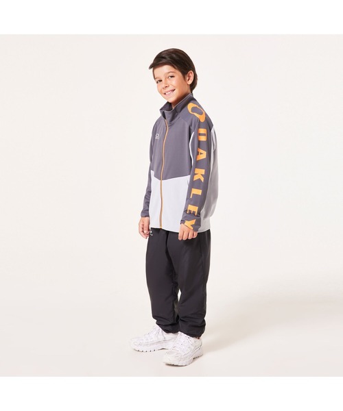 OAKLEY(オークリー)の「オークリー Ytr Tech Jersey Jacket 8.0 / JACKET ジャケット/ジャージ /キッズ・ユース /OAKLEY(ブルゾン・キッズ・グレー/ブラック・S/XS/M/L)」の9枚目の写真
