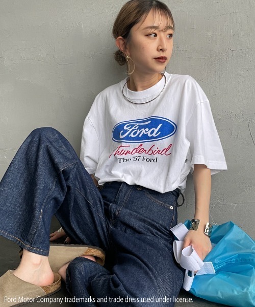 GOOD ROCK SPEED/グッドロックスピード] FORD ロゴプリントT