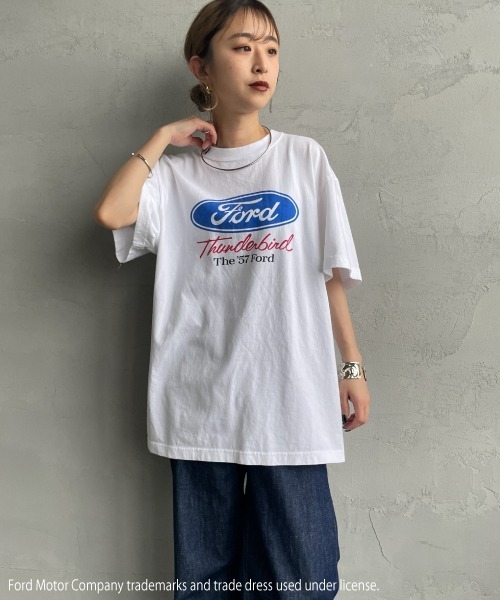 GOOD ROCK SPED グッドロックスピード Thunderbird LOGO T-SHIRT　FORD フォード GOOD ROCK SPEED/グッドロックスピード] FORD ロゴプリントT