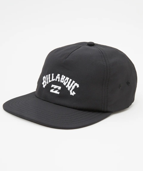 BILLABONG（ビラボン）の「BILLABONG メンズ ARCH TEAM SNAPBACK キャップ 【2025年春夏モデル】/ビラボンロゴナイロンキャップ（キャップ・メンズ・ブラック・FREE）」の2枚目の写真