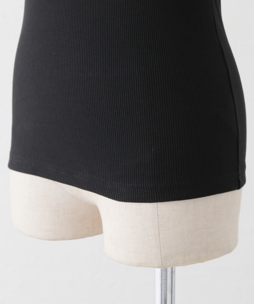 Spick & Span（スピックアンドスパン）の「《追加》カップ付きキャミソール 2（インナーウェア/肌着・レディース・チャコールグレー/アイボリー/ブラック/ベージュ・38/36/34）」の13枚目の写真