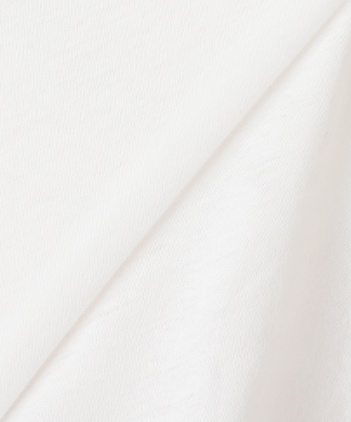 JOURNAL STANDARD（ジャーナルスタンダード）の「マルチマッチシアーショートプルオーバー（Tシャツ/カットソー・レディース・ホワイト/ブラックミックス/ベージュ/イエロー・FREE）」の11枚目の写真