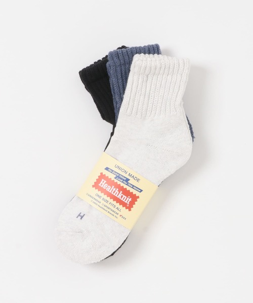 ITEMS URBANRESEARCH(アイテムズ アーバンリサーチ)の「Healthknit シンカーミドルソックス3P(ソックス/靴下・メンズ・その他1・-)」の7枚目の写真