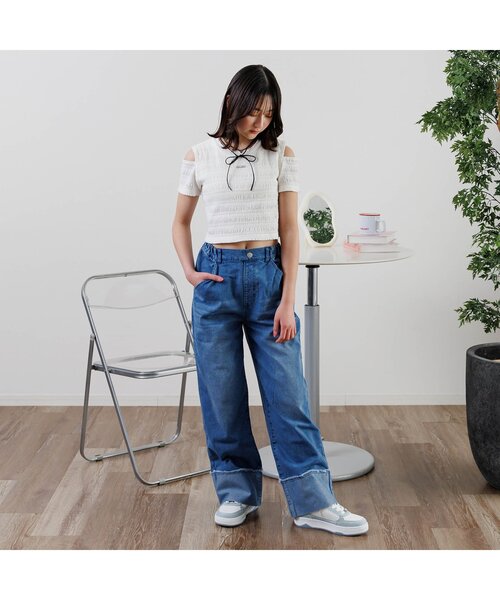 algy（アルジー）の「リボンチョーカー（その他雑貨・キッズ・ブラック・FREE）」の3枚目の写真