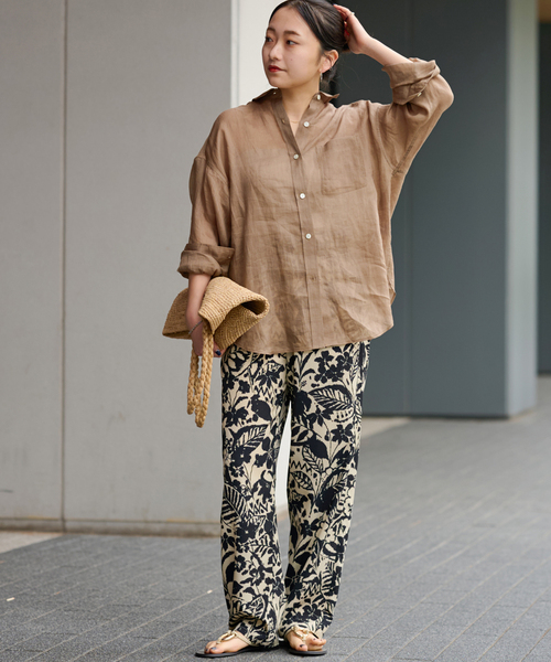 JOURNAL STANDARD relume オーバーサイズミリタリーシャツ ジャーナルスタンダード レリューム JOURNAL STANDARD relume