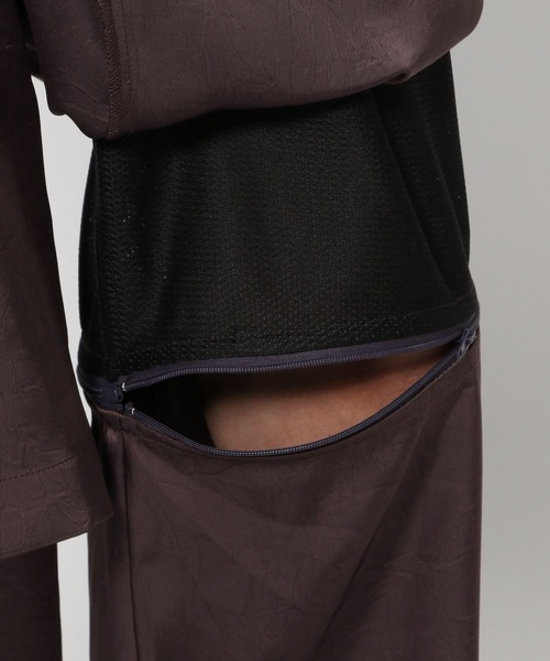 HARE（ハレ）の「2WAYレイヤードパンツ(HARE)（その他パンツ・メンズ・ブラック/パープル・FREE）」の21枚目の写真