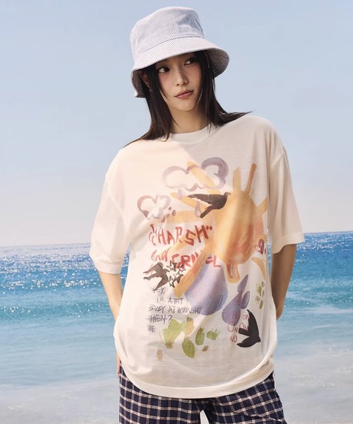 【優しさまとった春カラー♪】CHANEL Tシャツ 23N☆》CHANEL ココネージュ Tシャツ (CHANEL/Tシャツ