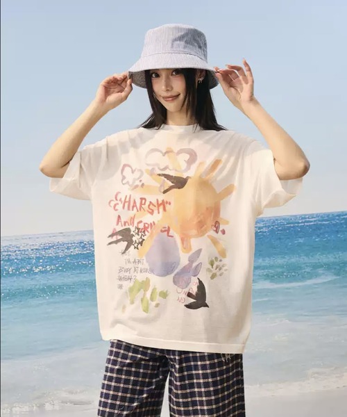 julie Tシャツ UNIT（NIXON） tシャツ 「UNIIT/ユニット」別注 髭おじさん
