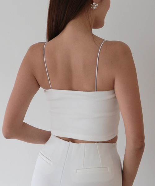 AMBIENT(アンビエント)の「カップインキャミソール(キャミソール・レディース・ホワイト/アイボリー/ブラック・FREE)」の11枚目の写真