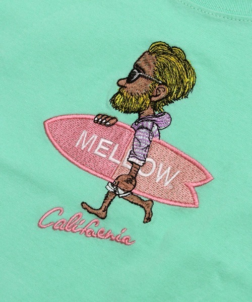 MELLOW(メロー)の「Mr.MARVIE MINI TEE(Tシャツ/カットソー・キッズ・ホワイト/グリーン/ピンク/ブラック・90cm/110cm/130cm/150cm)」の8枚目の写真