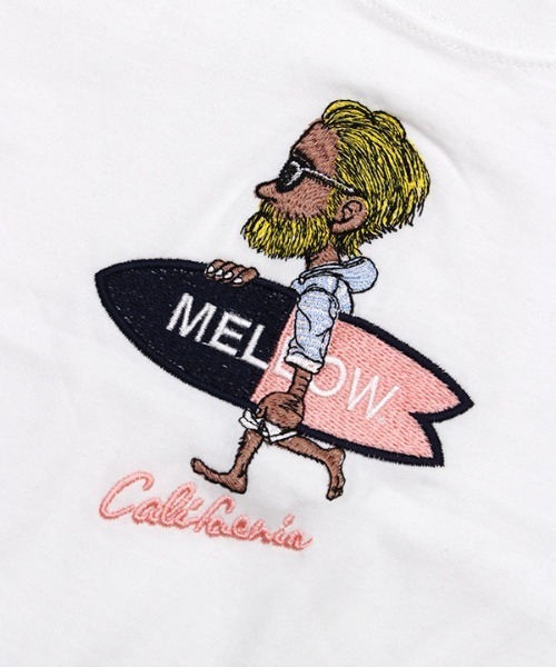 MELLOW(メロー)の「Mr.MARVIE MINI TEE(Tシャツ/カットソー・キッズ・ホワイト/グリーン/ピンク/ブラック・90cm/110cm/130cm/150cm)」の12枚目の写真