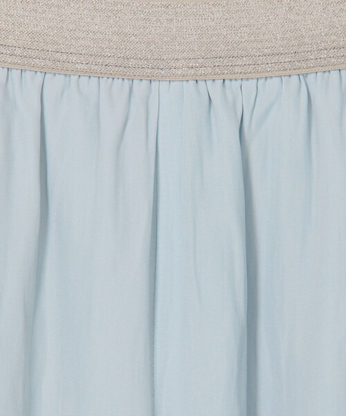 NOLLEY’S(ノーリーズ)の「ウォッシャブル割繊フレアスカート(スカート・レディース・オフホワイト/サックスブルー/ネイビー・36/38)」の6枚目の写真