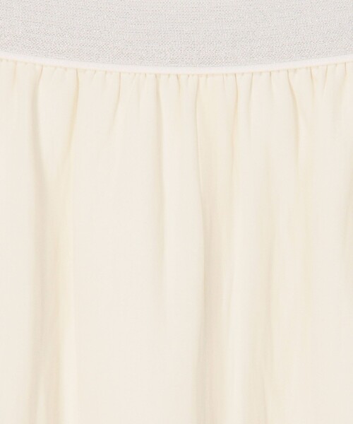 NOLLEY’S(ノーリーズ)の「ウォッシャブル割繊フレアスカート(スカート・レディース・オフホワイト/サックスブルー/ネイビー・36/38)」の7枚目の写真