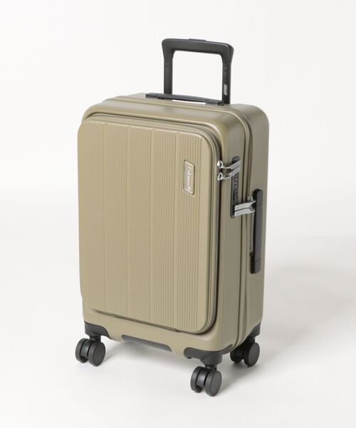 COLEMAN(コールマン)の「【Coleman / コールマン】フロントオープンジッパーキャリーS 37L(スーツケース/キャリーバッグ・メンズ・ブラック/シルバー/オリーブ・FREE)」の2枚目の写真