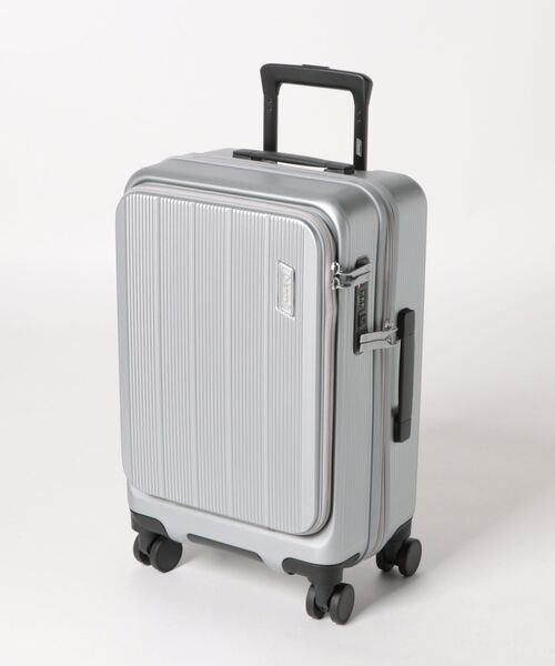 COLEMAN(コールマン)の「【Coleman / コールマン】フロントオープンジッパーキャリーS 37L(スーツケース/キャリーバッグ・メンズ・ブラック/シルバー/オリーブ・FREE)」の3枚目の写真