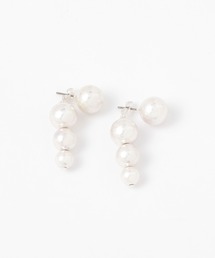 4連パール風ピアス