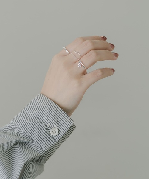 SMELLY（スメリー）の「4セットリング（リング・レディース・シルバー・-）」の3枚目の写真