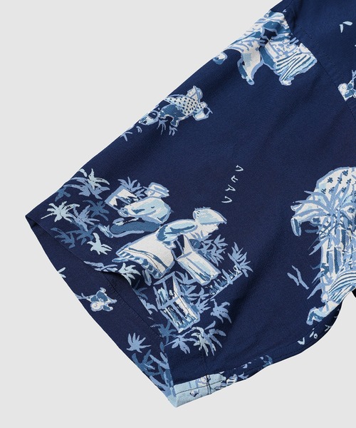 PORTER CLASSIC(ポータークラシック)の「ALOHA SHIRT HAWAIIAN HISTORY(シャツ/ブラウス・メンズ・レッド/ネイビー/イエロー/グレー・L/M)」の6枚目の写真
