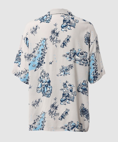PORTER CLASSIC(ポータークラシック)の「ALOHA SHIRT HAWAIIAN HISTORY(シャツ/ブラウス・メンズ・レッド/ネイビー/イエロー/グレー・L/M)」の9枚目の写真
