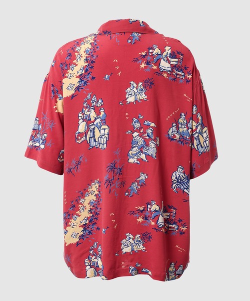 PORTER CLASSIC(ポータークラシック)の「ALOHA SHIRT HAWAIIAN HISTORY(シャツ/ブラウス・メンズ・レッド/ネイビー/イエロー/グレー・L/M)」の10枚目の写真