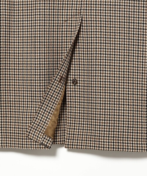 Mackintosh（マッキントッシュ）の「【別注】MACKINTOSH / BALFIELD ウール ガンクラブチェック ラグランスリーブ バルカラーコート（その他アウター・メンズ・ブラウン系その他5・40/38/36/34）」の8枚目の写真