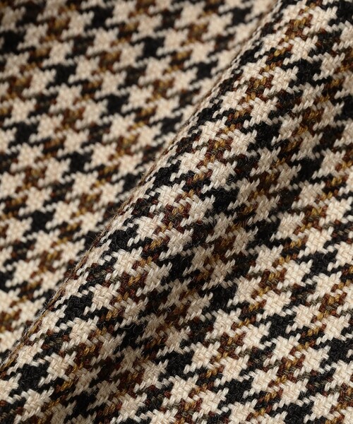 Mackintosh（マッキントッシュ）の「【別注】MACKINTOSH / BALFIELD ウール ガンクラブチェック ラグランスリーブ バルカラーコート（その他アウター・メンズ・ブラウン系その他5・40/38/36/34）」の9枚目の写真