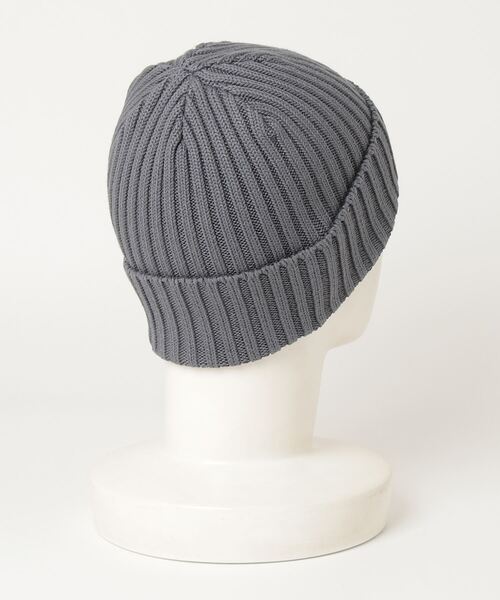 KIJIMA TAKAYUKI(キジマ タカユキ)の「KIJIMA TAKAYUKI / COTTON WATCH CAP(キャップ・メンズ・チャコールグレー/ライトグリーン/ブルー/オフホワイト・FREE)」の13枚目の写真