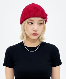 Anthe（アンテ）の「【Anthe】パンクカラーワッチCAP（ニットキャップ/ビーニー）」