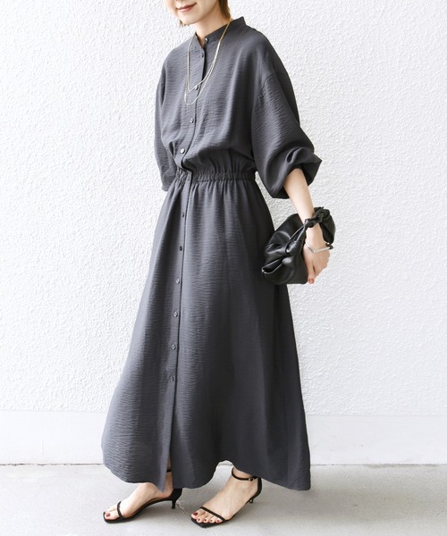 ZOZO限定】SHIPS.me:ドルマン スリーブ ワンピース（ワンピース