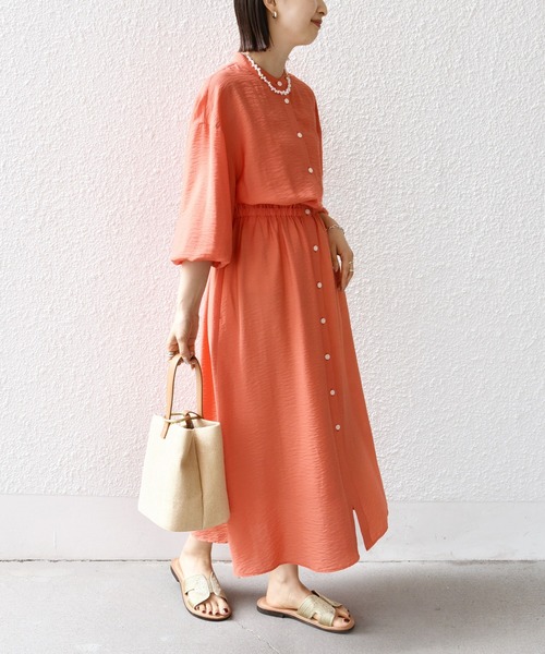 ZOZO限定】SHIPS.me:ドルマン スリーブ ワンピース（ワンピース