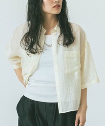 【WEB・一部店舗限定】CROPPED SHIRT
