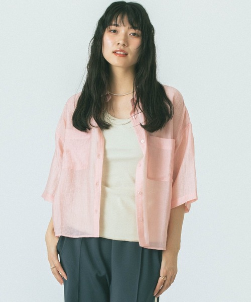 セール】【WEB・一部店舗限定】CROPPED SHIRT（シャツ/ブラウス