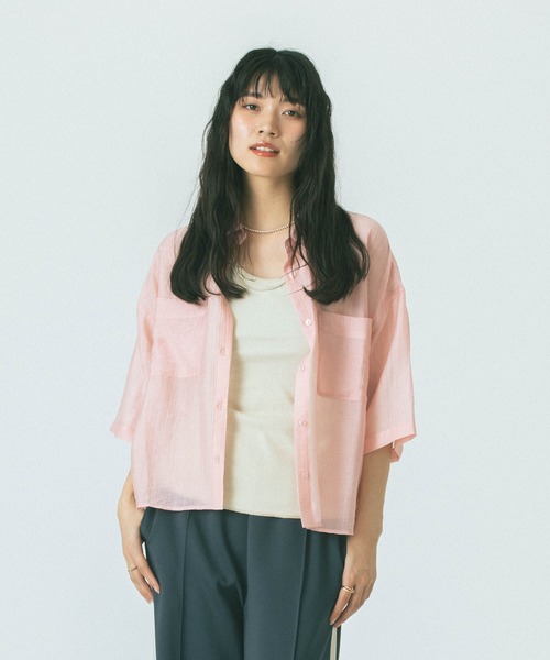 セール】【WEB・一部店舗限定】CROPPED SHIRT（シャツ/ブラウス