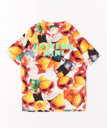 ヒステリックミニ希少レア＊ダイダイ柄＊半袖Tシャツ＊110 希少 USA製 古着 80\u0027s ミッキー タイダイ Tシャツ