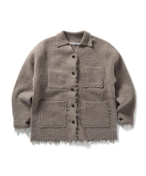 perverze クラッシュニットカーディガン Crash Knit Coat（ニット/セーター）｜PERVERZE（パーバーズ）の