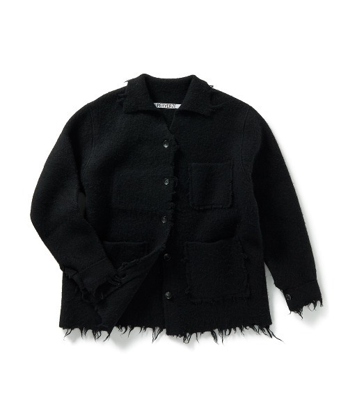 perverze ニット Crash Knit Coat（ニット/セーター）｜PERVERZE（パーバーズ）の