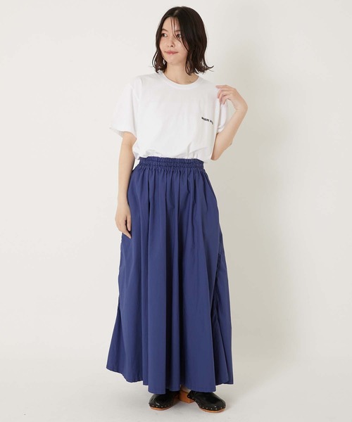 BLUE BLUE（ブルーブルー）の「SQUARE YOUR HAT Tシャツ（Tシャツ/カットソー・メンズ・ホワイト/ブラック・SMALL/LARGE/X-LARGE/MEDIUM）」の11枚目の写真