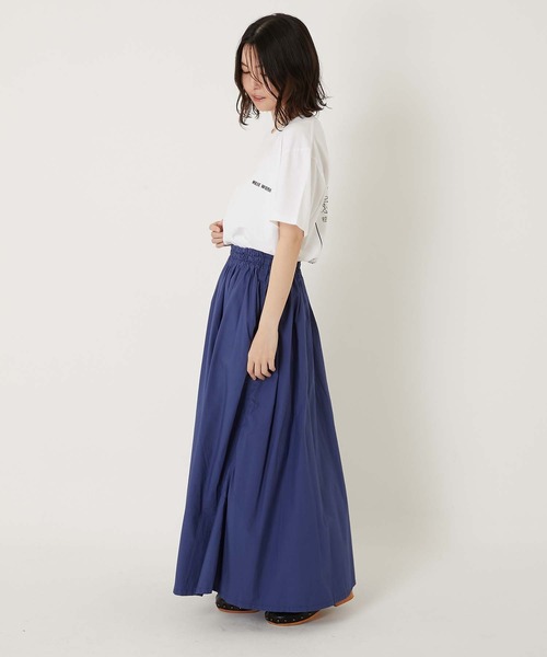 BLUE BLUE（ブルーブルー）の「SQUARE YOUR HAT Tシャツ（Tシャツ/カットソー・メンズ・ホワイト/ブラック・SMALL/LARGE/X-LARGE/MEDIUM）」の12枚目の写真