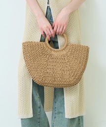 Settimissimo（セッティミッシモ）の「ハーフムーンカゴバッグ（かごバッグ）」